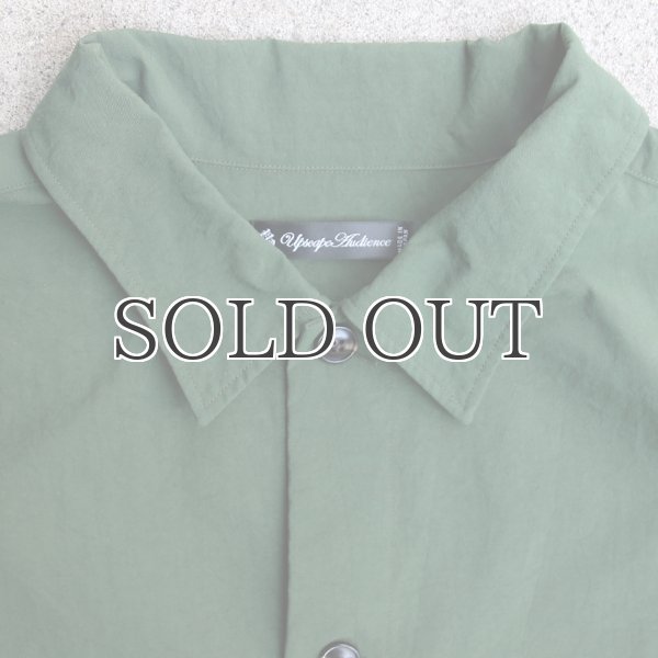 画像15: ヴィンテージナイロンオックス ルーズフィット ステンカラーロングコート【MADE IN JAPAN】『日本製』/ Upscape Audience (15)