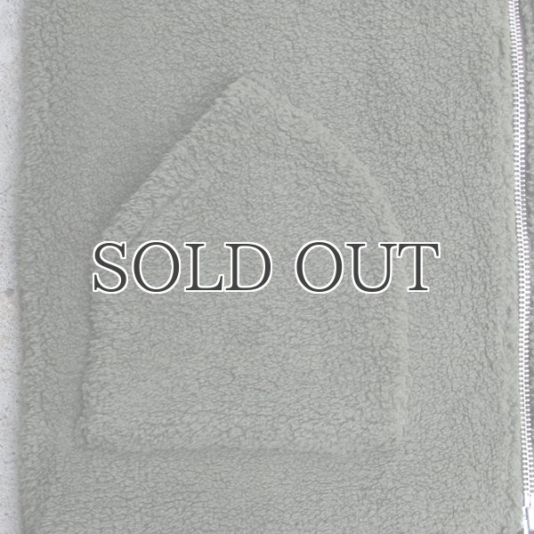 画像14: ソフトタッチ ボアフリース Vネック ZIP ベスト【MADE IN JAPAN】『日本製』/ Upscape Audience (14)