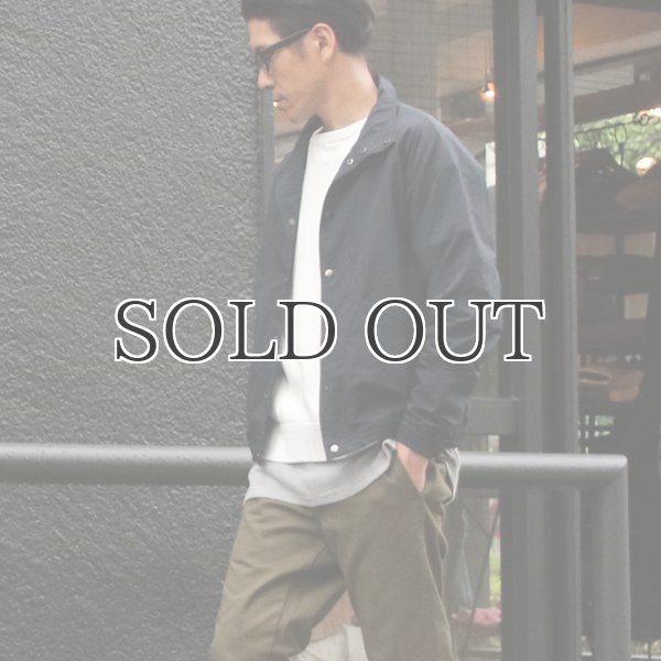 画像8: リップストップ撥水ナイロン レイズドネック コーチジャケット【MADE IN JAPAN】『日本製』/ Upscape Audience (8)