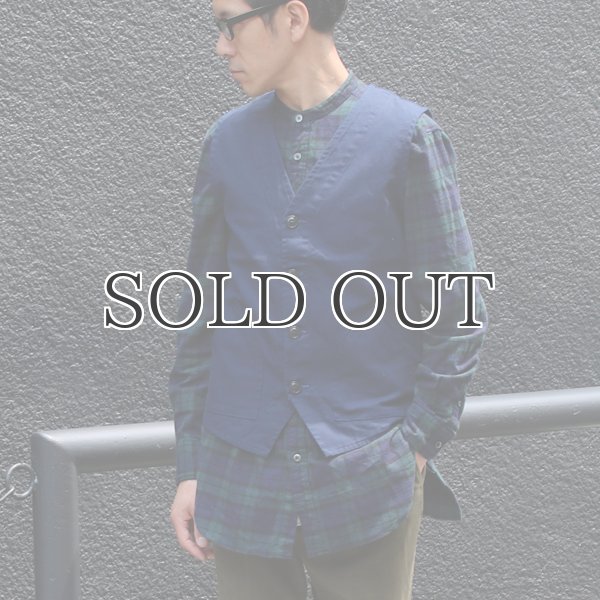 画像9: ヘビーオックスVネック4Bベスト【MADE IN JAPAN】『日本製』/ Upscape Audience (9)