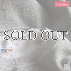 画像: Health Knit (ヘルスニット) 裏起毛クルーネックスウェット【MADE IN U.S.A】『米国製』/ デッドストック