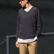 画像14: 【RE PRICE/価格改定】吊り編み天竺V/ネック L/S Tee【MADE IN TOKYO】『東京製』/ Upscape Audience (14)