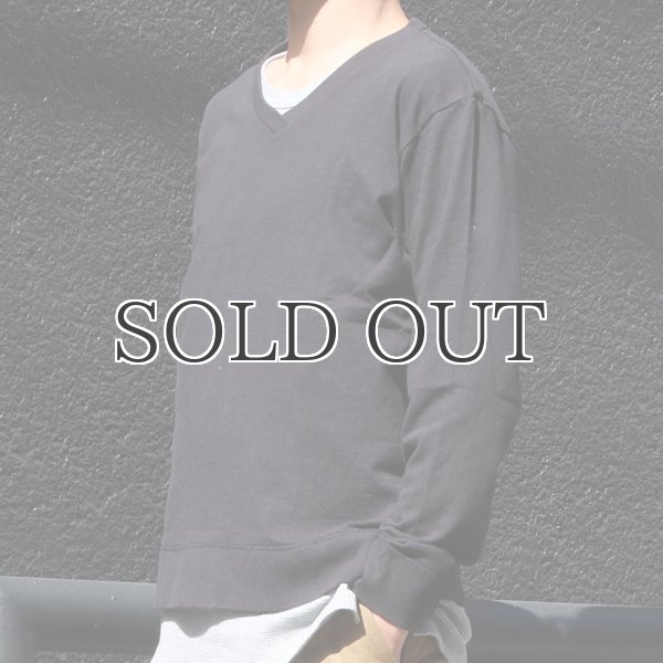 画像20: 吊り編み天竺V/ネック L/S Tee【MADE IN TOKYO】『東京製』/ Upscape Audience (20)