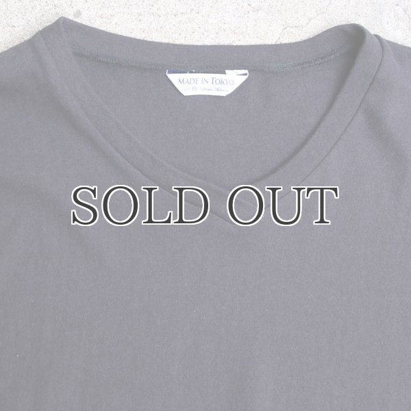 画像15: 吊り編み天竺V/ネック L/S Tee【MADE IN TOKYO】『東京製』/ Upscape Audience (15)