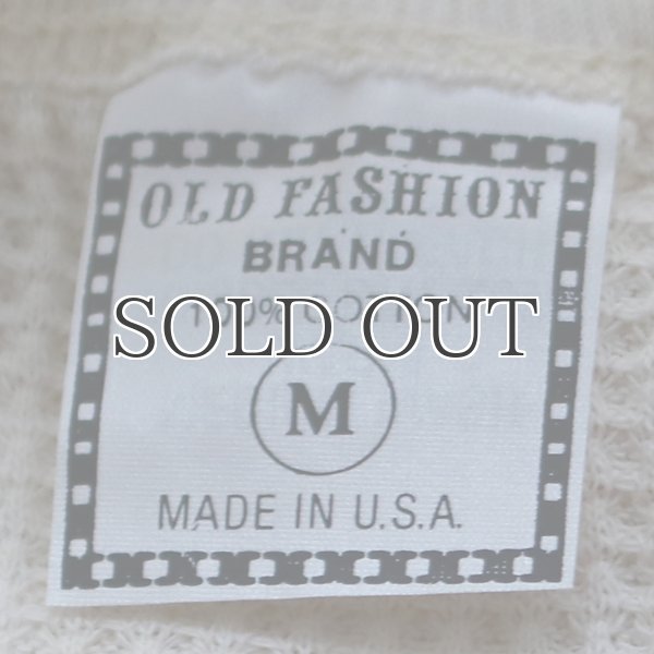 画像7: OLD FASHION (オールドファッション) サーマルヘンリーネックカットソー【MADE IN U.S.A】『米国製』/ デッドストック (7)
