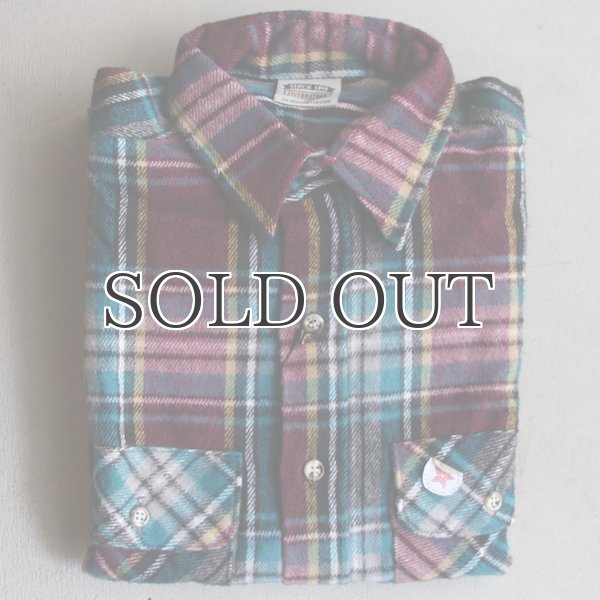 画像14: FIVE BROTHER (ファイブブラザー) フランネルチェックシャツ 【MADE IN U.S.A】『米国製』/ デッドストック (14)