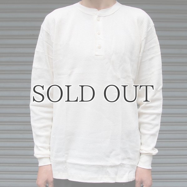 画像8: OLD FASHION (オールドファッション) サーマルヘンリーネックカットソー【MADE IN U.S.A】『米国製』/ デッドストック (8)