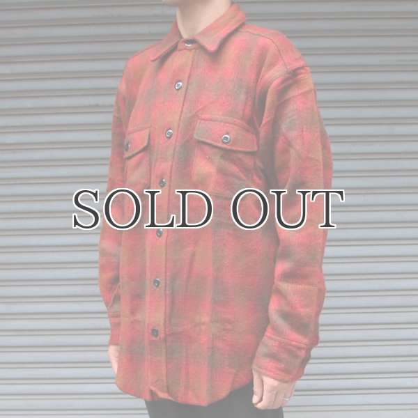 画像9: MELTON COMPANY (メルトンカンパニー) CP0ウールチェックシャツ【MADE IN U.S.A】『米国製』/ デッドストック (9)