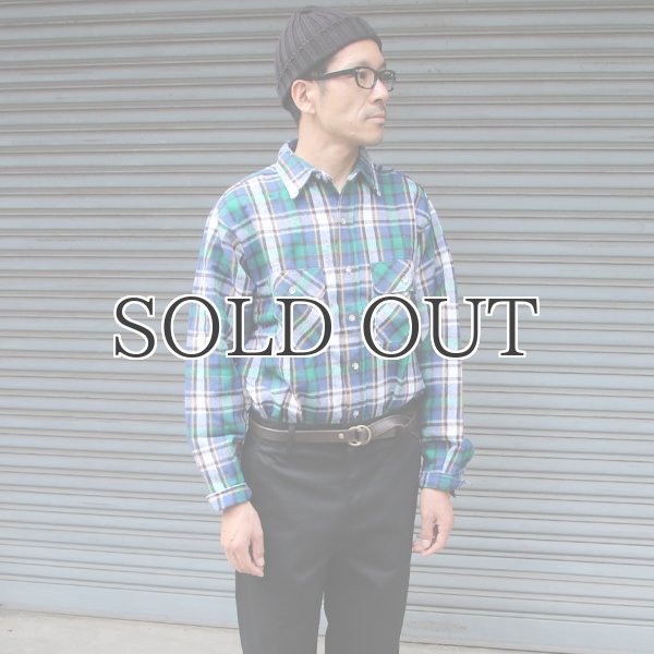 画像5: FIVE BROTHER (ファイブブラザー) フランネルチェックシャツ 【MADE IN U.S.A】『米国製』/ デッドストック (5)