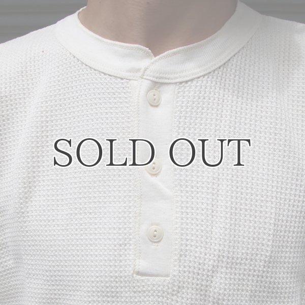 画像13: OLD FASHION (オールドファッション) サーマルヘンリーネックカットソー【MADE IN U.S.A】『米国製』/ デッドストック (13)