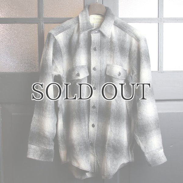 画像18: MELTON COMPANY (メルトンカンパニー) CP0ウールチェックシャツ【MADE IN U.S.A】『米国製』/ デッドストック (18)