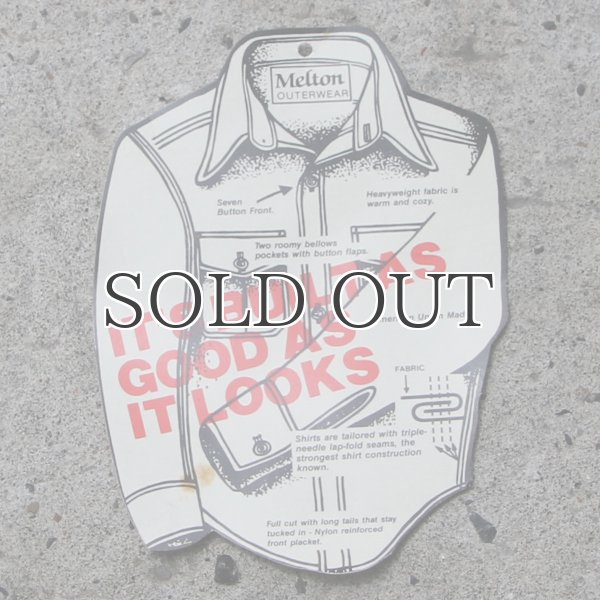 画像12: MELTON COMPANY (メルトンカンパニー) CP0ウールチェックシャツ【MADE IN U.S.A】『米国製』/ デッドストック (12)