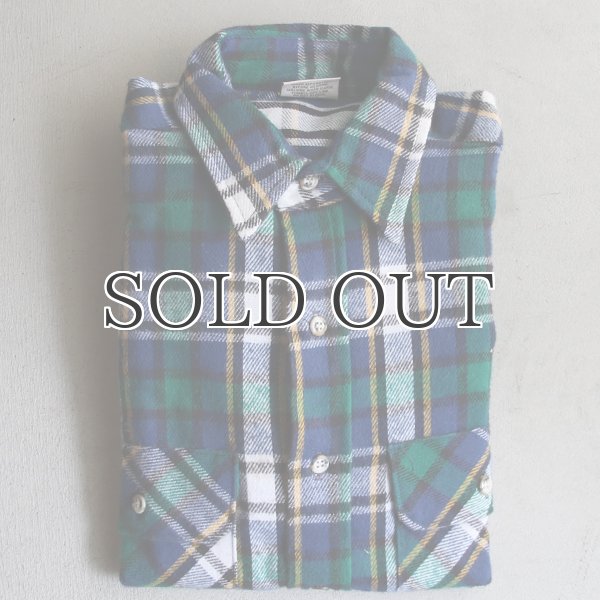 画像16: FIVE BROTHER (ファイブブラザー) フランネルチェックシャツ 【MADE IN U.S.A】『米国製』/ デッドストック (16)