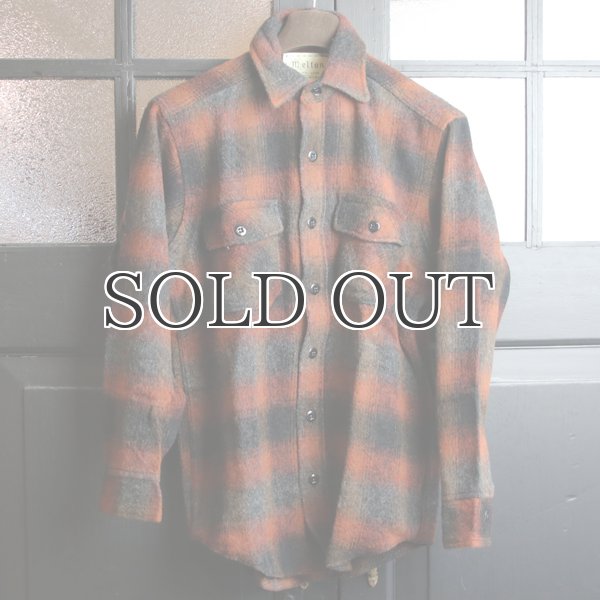 画像16: MELTON COMPANY (メルトンカンパニー) CP0ウールチェックシャツ【MADE IN U.S.A】『米国製』/ デッドストック (16)