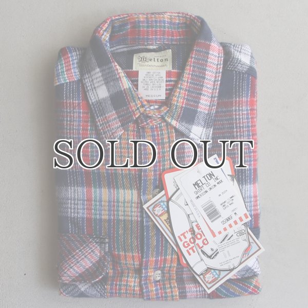 画像16: MELTON COMPANY (メルトンカンパニー) Wintermaster BRAWNY FLANNEL SHIRTS TRIPPER STITCH【MADE IN U.S.A】『米国製』/ デッドストック (16)