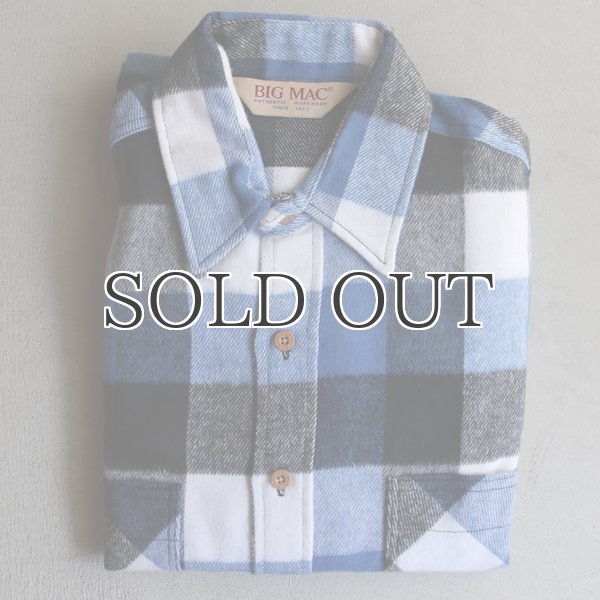 画像19: BIGMAC (ビッグマック) フランネルチェックシャツ【MADE IN U.S.A】『米国製』/ デッドストック (19)