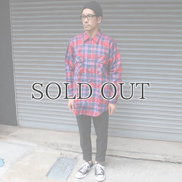 画像4: MELTON COMPANY (メルトンカンパニー) Wintermaster BRAWNY FLANNEL SHIRTS TRIPPER STITCH【MADE IN U.S.A】『米国製』/ デッドストック (4)