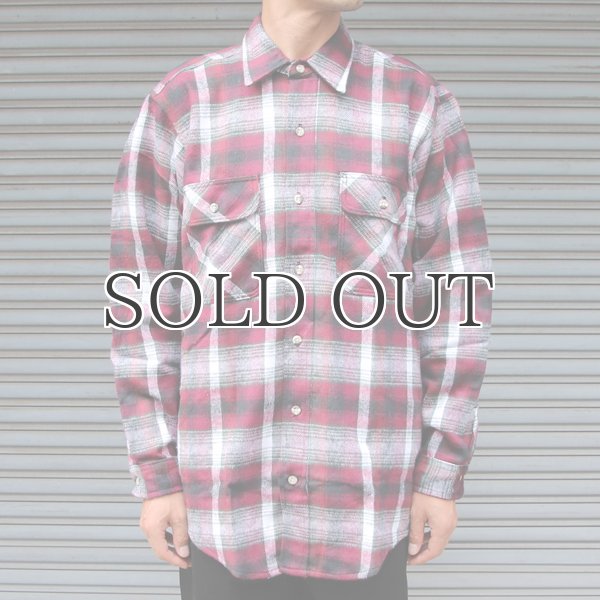 画像7: MELTON COMPANY (メルトンカンパニー) Wintermaster BRAWNY FLANNEL SHIRTS TRIPPER STITCH【MADE IN U.S.A】『米国製』/ デッドストック (7)