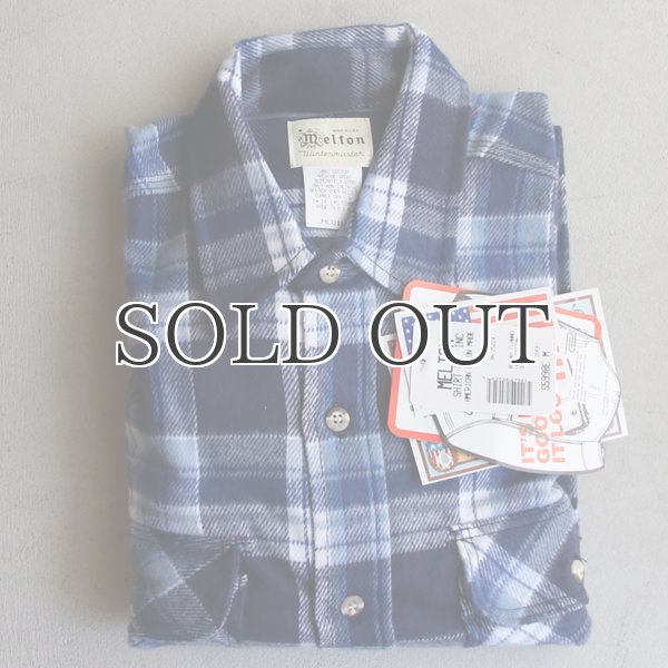 画像19: MELTON COMPANY (メルトンカンパニー) Wintermaster BRAWNY FLANNEL SHIRTS TRIPPER STITCH【MADE IN U.S.A】『米国製』/ デッドストック (19)