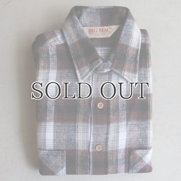 画像17: BIGMAC (ビッグマック) フランネルチェックシャツ【MADE IN U.S.A】『米国製』/ デッドストック (17)