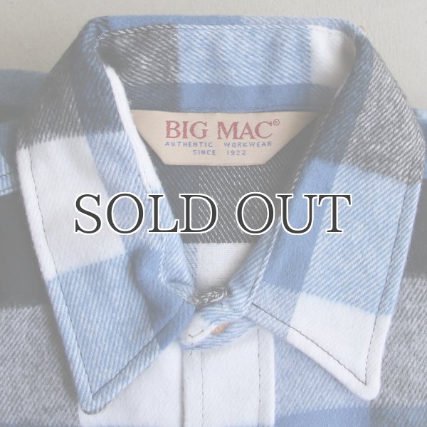 画像8: BIGMAC (ビッグマック) フランネルチェックシャツ【MADE IN U.S.A】『米国製』/ デッドストック (8)