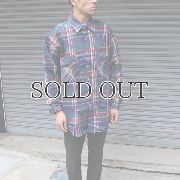 画像7: BIGMAC (ビッグマック) フランネルチェックシャツ【MADE IN U.S.A】『米国製』/ デッドストック (7)