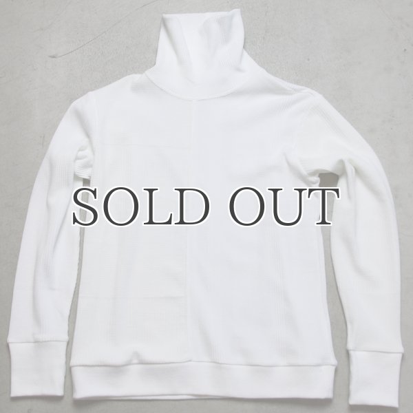 画像8: BOROライク ランダムワッフル タートルネックニット [Lady's]【MADE IN JAPAN】『日本製』/ Upscape Audience (8)