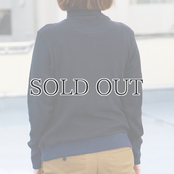 画像4: BOROライク ランダムワッフル タートルネックニット [Lady's]【MADE IN JAPAN】『日本製』/ Upscape Audience (4)