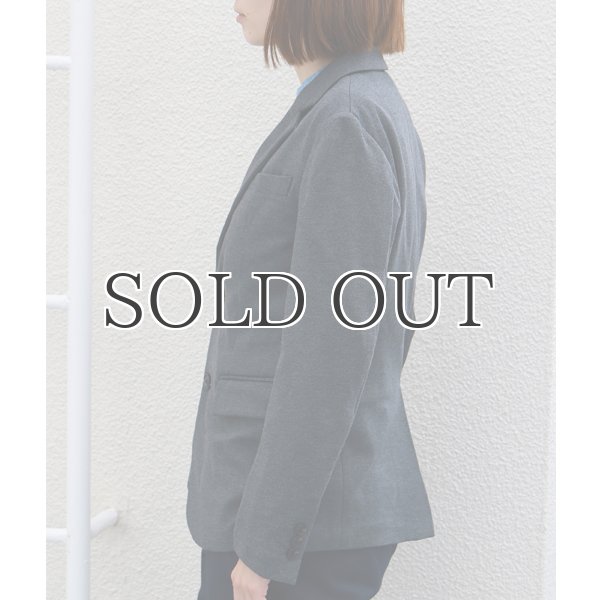 画像3: シルケットモックミラノリブ 2B テーラードジャケット[Lady's] Audience (3)