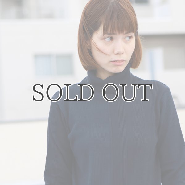 画像5: BOROライク ランダムワッフル タートルネックニット [Lady's]【MADE IN JAPAN】『日本製』/ Upscape Audience (5)