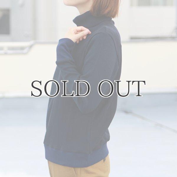 画像3: BOROライク ランダムワッフル タートルネックニット [Lady's]【MADE IN JAPAN】『日本製』/ Upscape Audience (3)