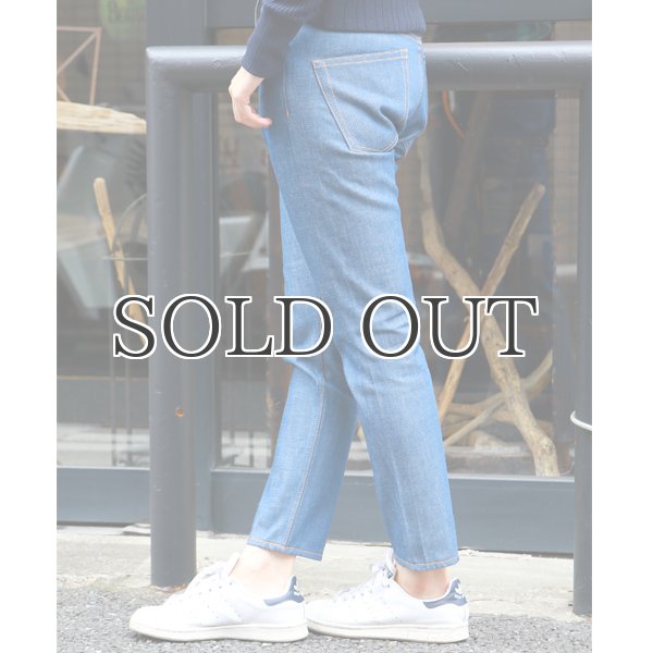 画像3: 赤耳ブルーデニムアンクルパンツ[Lady's]【MADE IN JAPAN】『日本製』/ Upscape Audience (3)