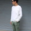 画像13: ランダムワッフル ヘムラウンドVネック　L/S　ニットソー【MADE IN JAPAN】『日本製』/ Upscape Audience (13)