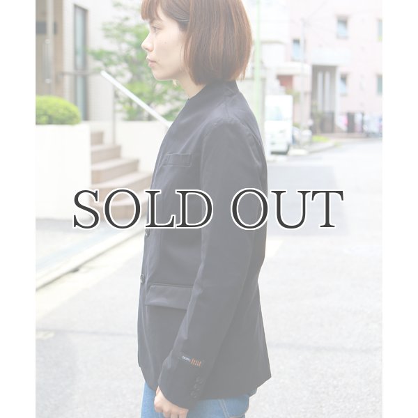 画像3: イタリアBESTE社 コットンツイル ノーカラージャケット[Lady's] / Audience (3)