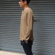 画像11: ランダムワッフル ヘムラウンドVネック　L/S　ニットソー【MADE IN JAPAN】『日本製』/ Upscape Audience (11)