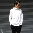 画像12: ランダムワッフル サドルショルダー タートルネック L/S ニットソー【MADE IN JAPAN】『日本製』/ Upscape Audience (12)