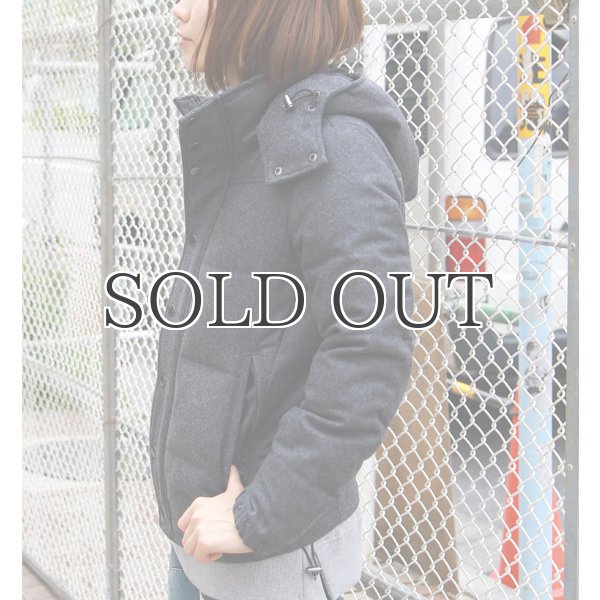 画像3: 550gピュアウールメルトン 脱着フードダウンジャケット  [Lady's]/ Audience【取寄せ対応可能】 (3)