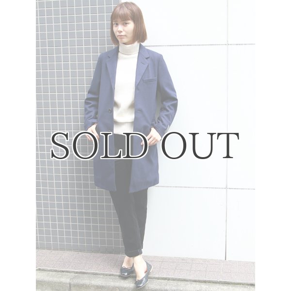 画像6: イタリアMILIORカシミア混メルトン 3Bロングチェスターコート[Lady's] / Audience (6)