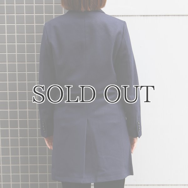 画像4: イタリアMILIORカシミア混メルトン 3Bロングチェスターコート[Lady's] / Audience (4)