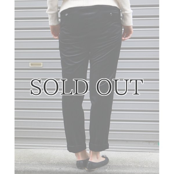 画像4: ベロア2タックアンクルパンツ [Lady's]/ Audience (4)