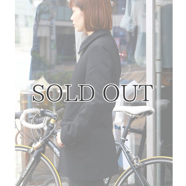 画像3: 550g ピュアウールメルトンバルカラーコート[Lady's] 【送料無料】 / Audience【取寄せ対応可能】 (3)