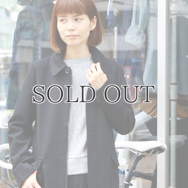 画像4: 550g ピュアウールメルトンバルカラーコート[Lady's] 【送料無料】 / Audience【取寄せ対応可能】 (4)