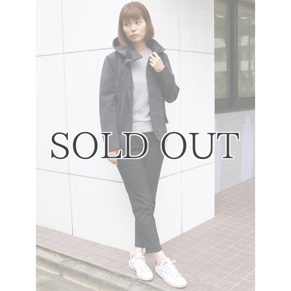 画像6: 840g ピュアウールメルトン脱着フードスタンドジャケット [Lady's]【送料無料】 / Audience (6)