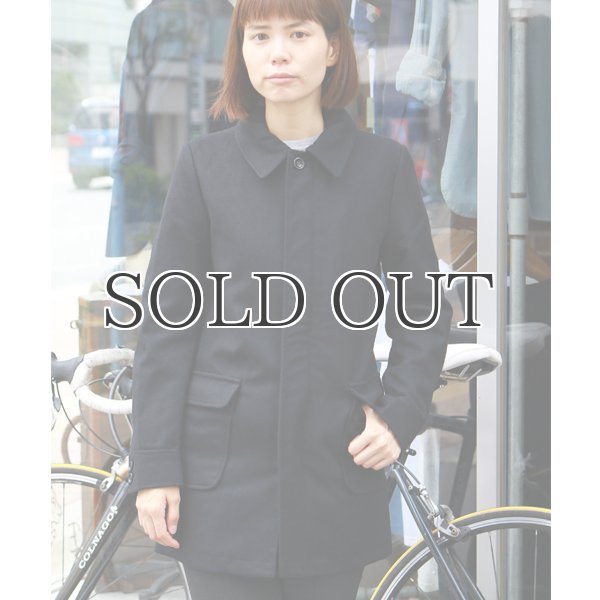 画像2: 550g ピュアウールメルトンバルカラーコート[Lady's] 【送料無料】 / Audience【取寄せ対応可能】 (2)