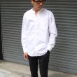画像15: タイプライターVネックバンドカラー L/S シャツ【MADE IN JAPAN】『日本製』/ Upscape Audience (15)