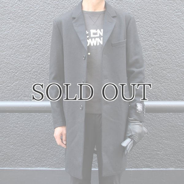 画像6: イタリアMILIORカシミア混メルトン 3Bロングチェスターコート / Audience【取寄せ対応可能】 (6)