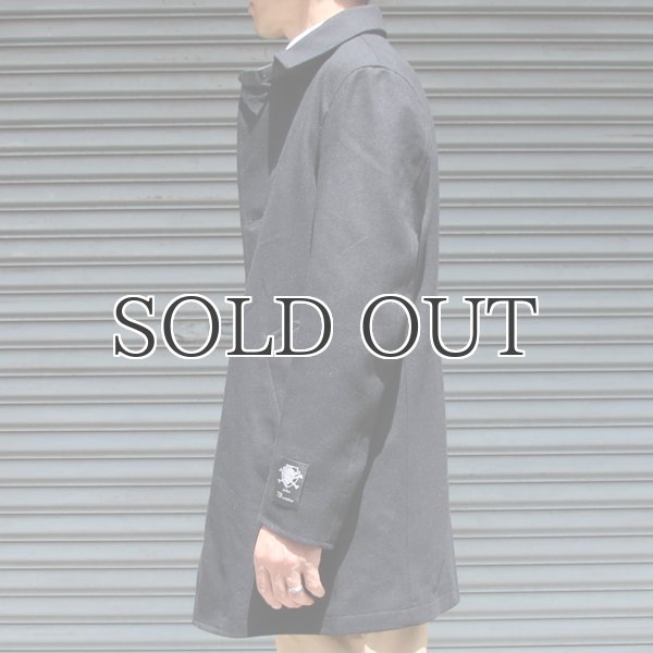 画像8: イタリアMILIORカシミア混メルトン ステンカラーコート / Audience (8)