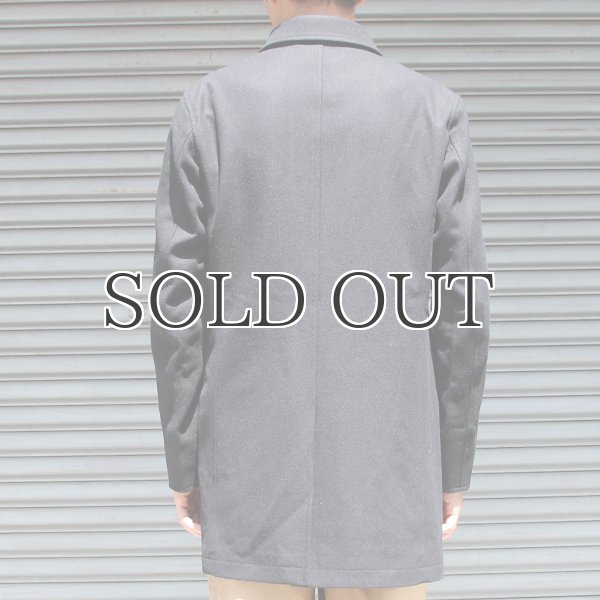 画像7: イタリアMILIORカシミア混メルトン ステンカラーコート / Audience (7)