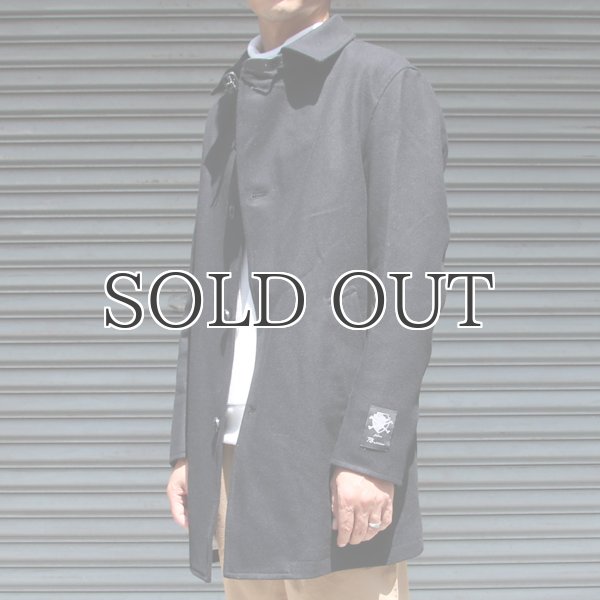 画像9: イタリアMILIORカシミア混メルトン ステンカラーコート / Audience (9)