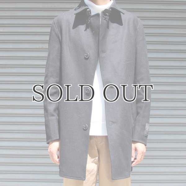 画像5: イタリアMILIORカシミア混メルトン ステンカラーコート / Audience (5)